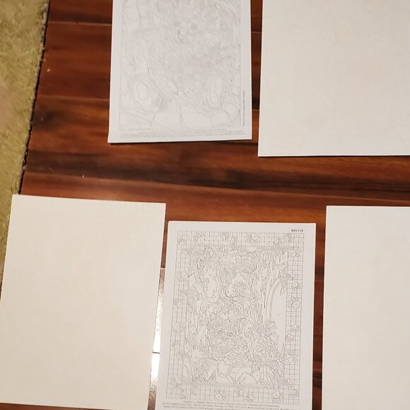 LOT Kids Art Color Paint By Num Colored Pencils Paint Winky Dinks Foil Art - Picture 10 of 16